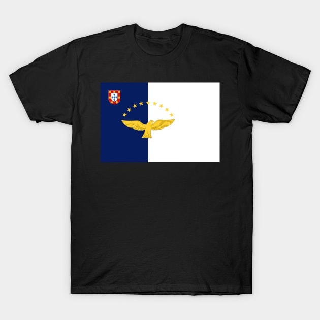 Azores flag T-Shirt by Azorean1963